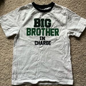 Gymboree Big Bro in Charge Tee Shirt 💙